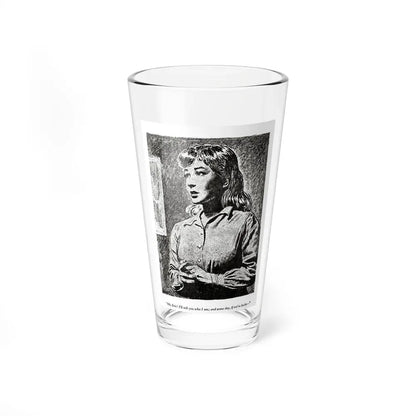 Norway Rendezvouz (3), Blue Book Magazine, April 1951 (Magazine Illustration) Pint Glass 16oz 16oz - Go Mug Yourself