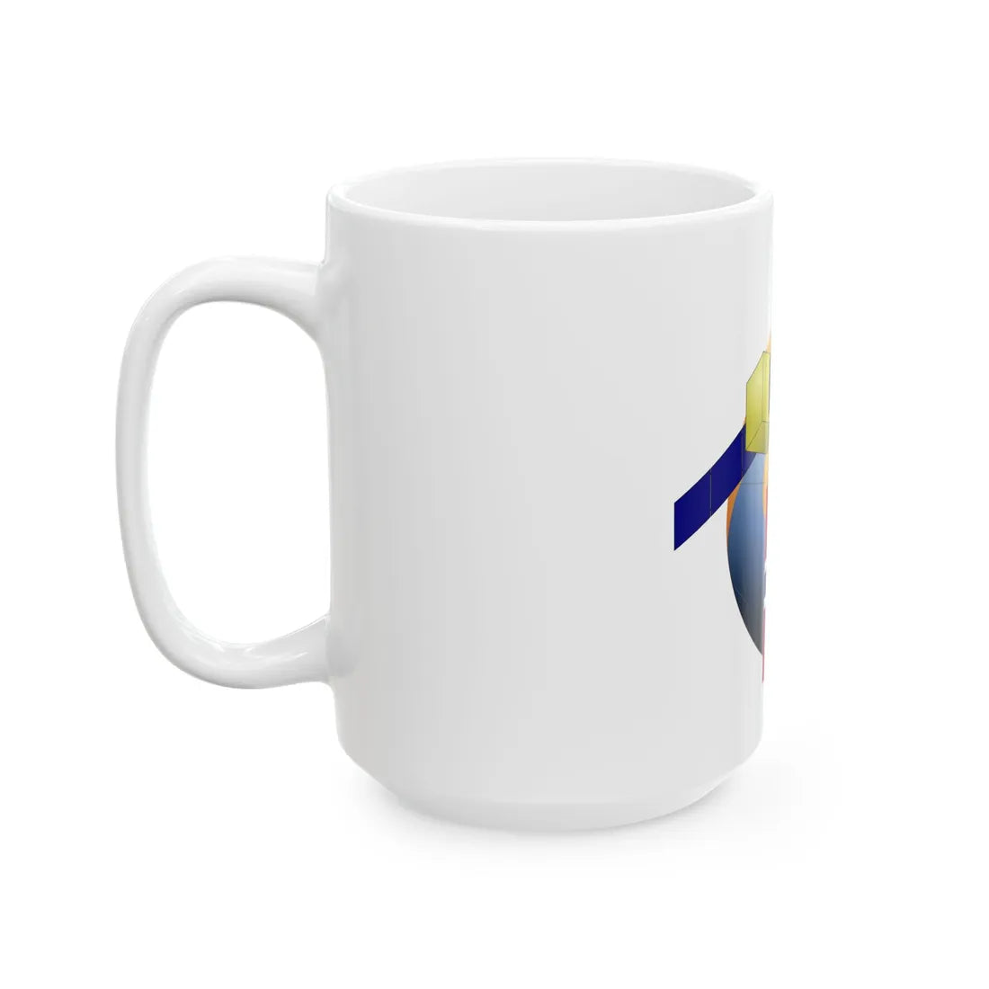Norway-Satellite (Norway) White Coffee Mug - Go Mug Yourself