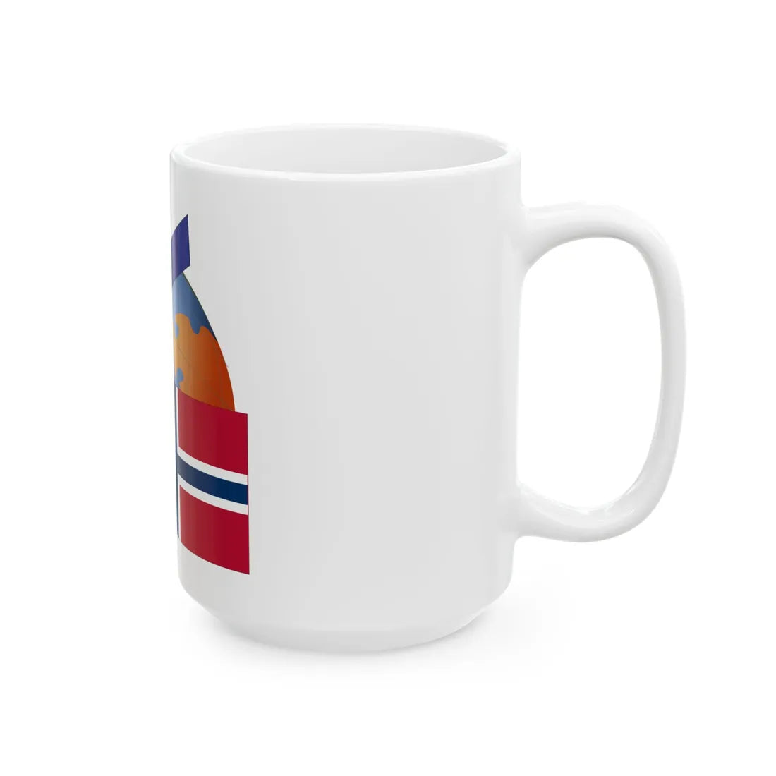 Norway-Satellite (Norway) White Coffee Mug - Go Mug Yourself