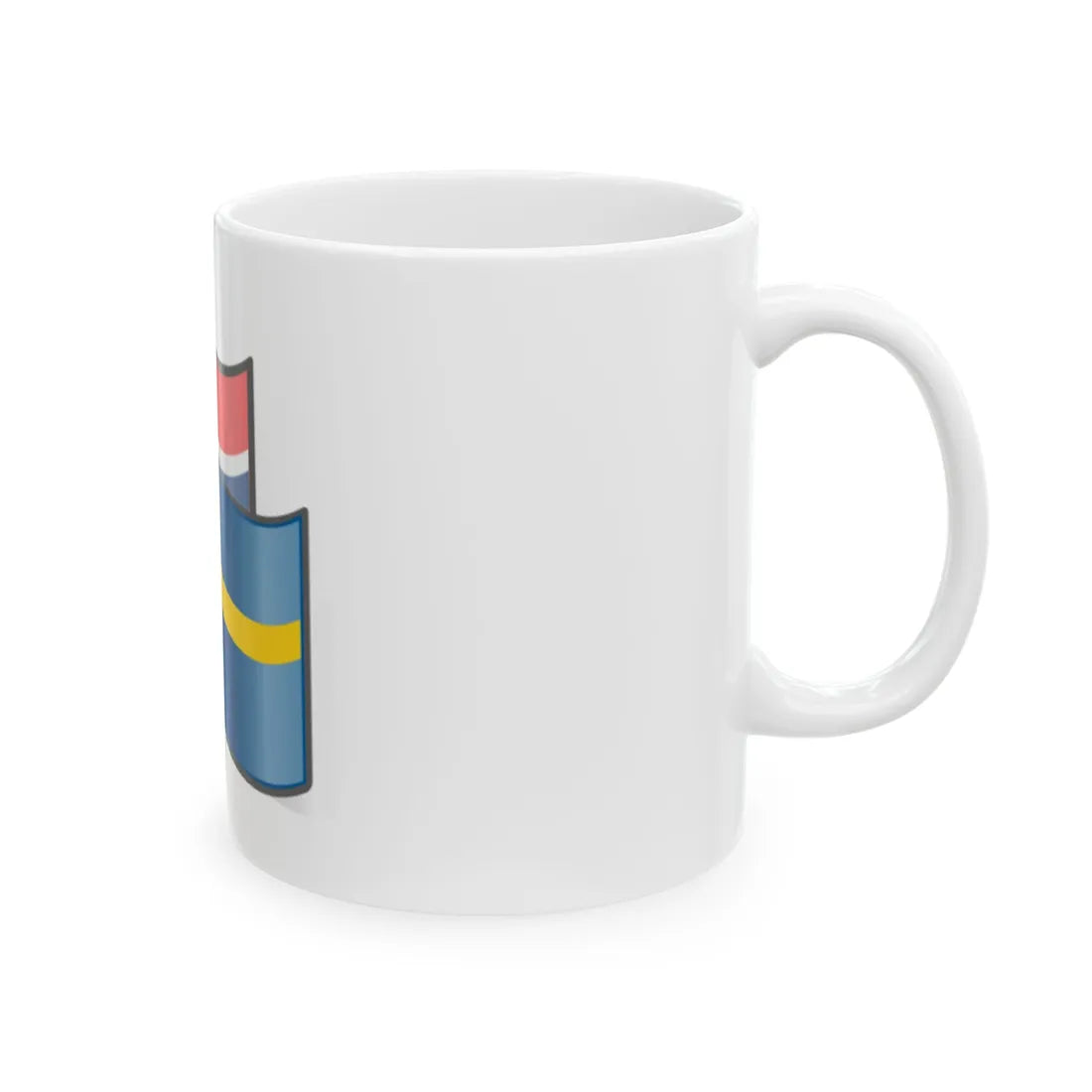 Norway-sweden (Norway) White Coffee Mug - Go Mug Yourself