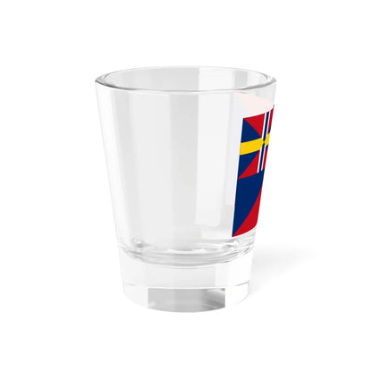 Norwegian command flag 1844-1858 - Admiral (Estonia) Shot Glass 1.5oz - Go Mug Yourself
