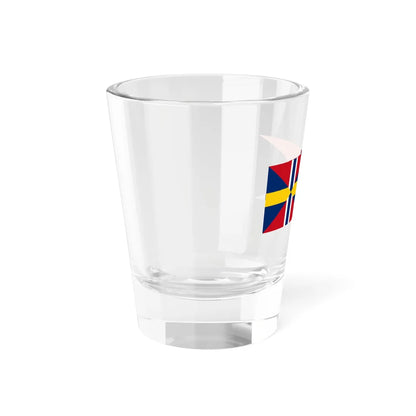 Norwegian command flag 1844-1858 - Detachment Commander (Estonia) Shot Glass 1.5oz - Go Mug Yourself