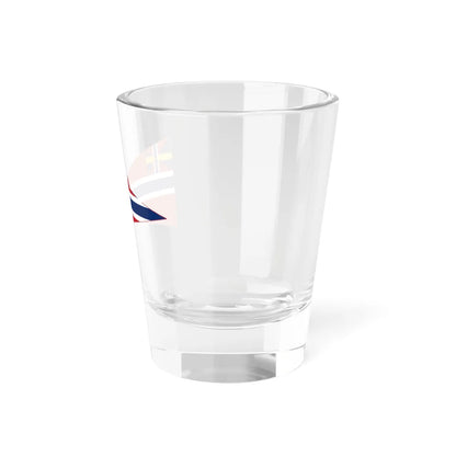Norwegian command flag 1858-1875 - Commodore (Estonia) Shot Glass 1.5oz - Go Mug Yourself