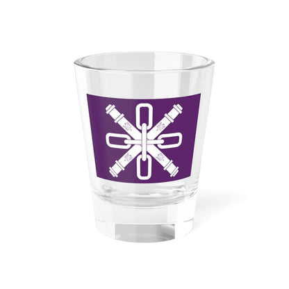 Norwegian Cyber Defence Force Flag (Norway) Shot Glass 1.5oz 1.5oz - Go Mug Yourself