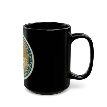 NOSC BC SHIELD (U.S. Navy) Black Coffee Mug - Go Mug Yourself