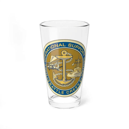 NOSC BC SHIELD (U.S. Navy) Pint Glass 16oz 16oz - Go Mug Yourself