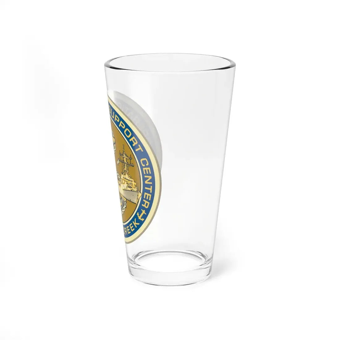 NOSC BC SHIELD (U.S. Navy) Pint Glass 16oz - Go Mug Yourself