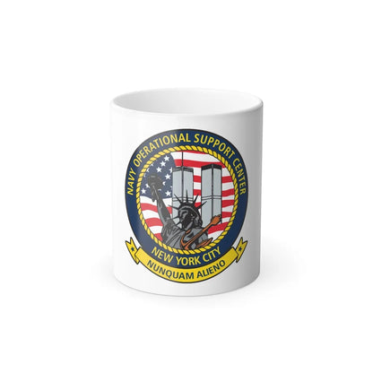 NOSC NYC (U.S. Navy) Color Changing Mug 11oz-11oz-Go Mug Yourself