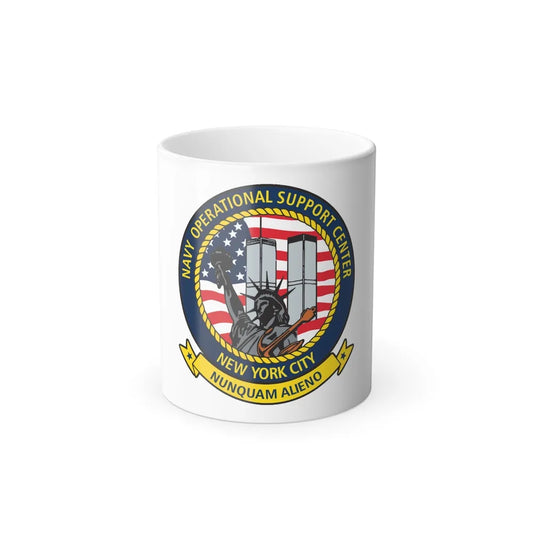 NOSC NYC (U.S. Navy) Color Changing Mug 11oz-11oz-Go Mug Yourself