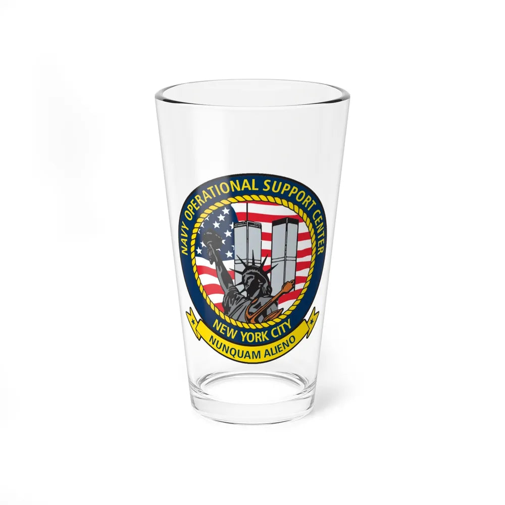 NOSC NYC (U.S. Navy) Pint Glass 16oz-16oz-Go Mug Yourself