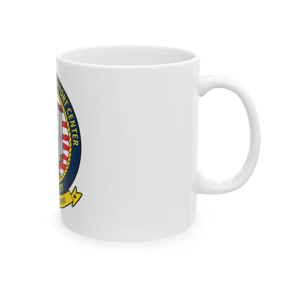 NOSC NYC (U.S. Navy) White Coffee Mug-Go Mug Yourself