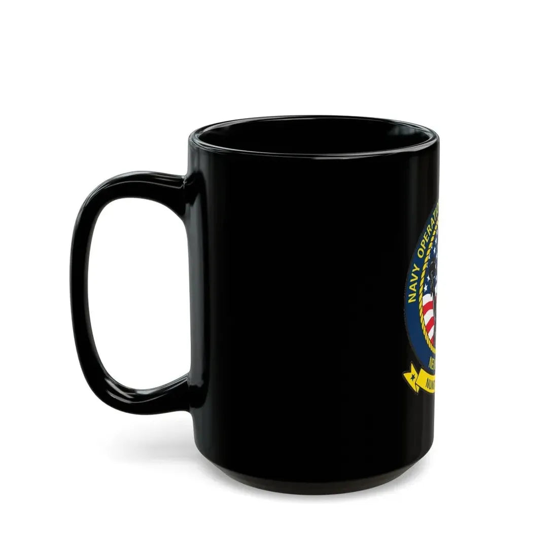 NOSC NYC (U.S. Navy) Black Coffee Mug - Go Mug Yourself