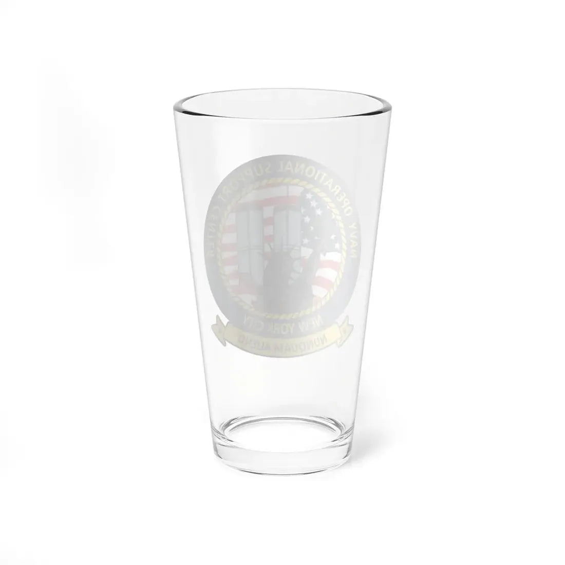 NOSC NYC (U.S. Navy) Pint Glass 16oz - Go Mug Yourself