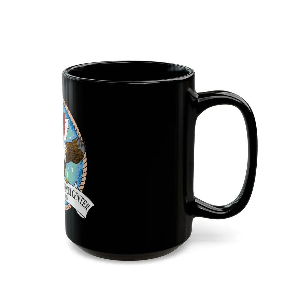 NOSC Rock Island (U.S. Navy) Black Coffee Mug-Go Mug Yourself