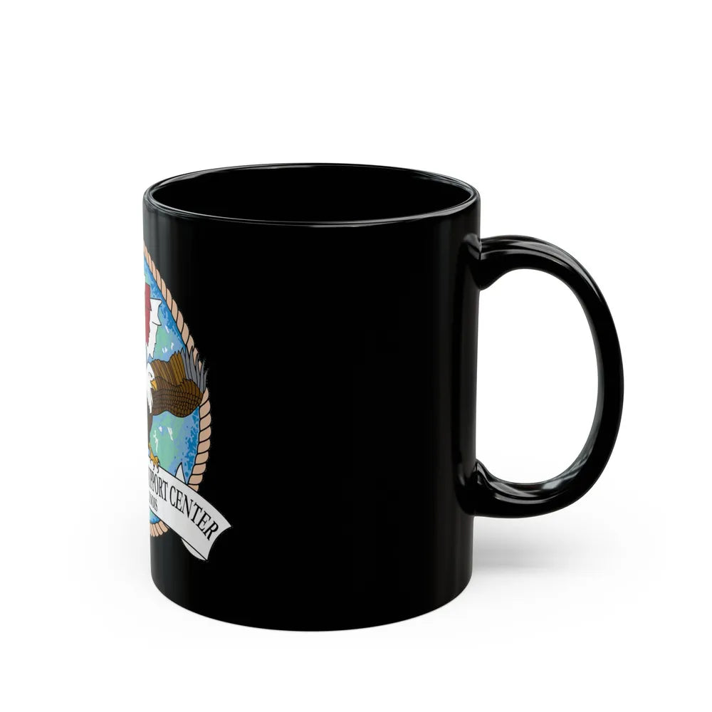 NOSC Rock Island (U.S. Navy) Black Coffee Mug-Go Mug Yourself