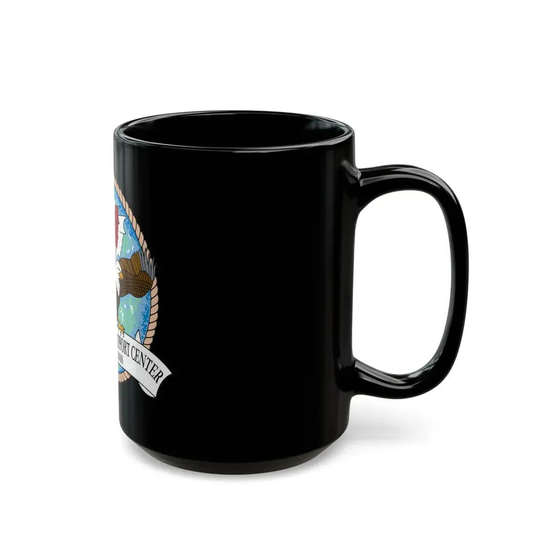 NOSC Rock Island (U.S. Navy) Black Coffee Mug - Go Mug Yourself