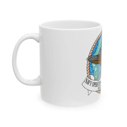 NOSC Rock Island (U.S. Navy) White Coffee Mug - Go Mug Yourself