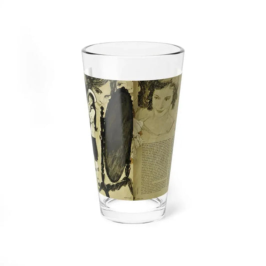 Not Even Solomon In All His Glory, Woman's Day, March 1966 (Magazine Illustration) Pint Glass 16oz 16oz - Go Mug Yourself