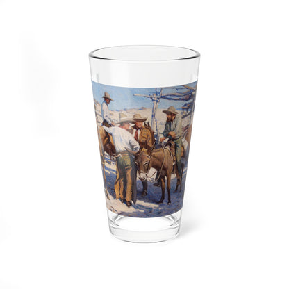 Not Much of a Hand (1927) (Magazine Illustration) Pint Glass 16oz-16oz-Go Mug Yourself