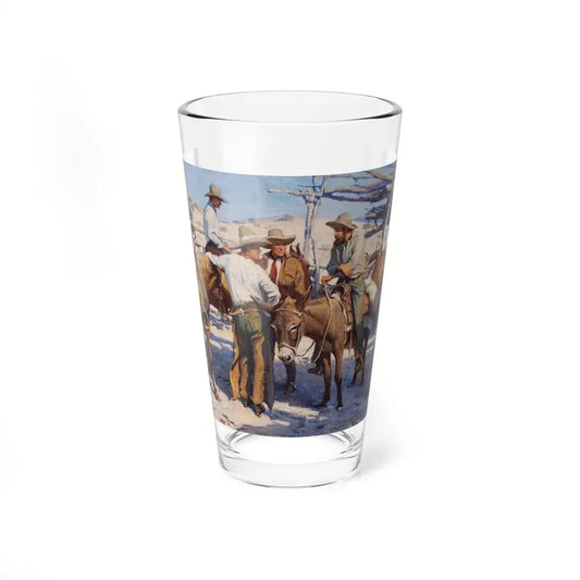 Not Much of a Hand (1927) (Magazine Illustration) Pint Glass 16oz 16oz - Go Mug Yourself