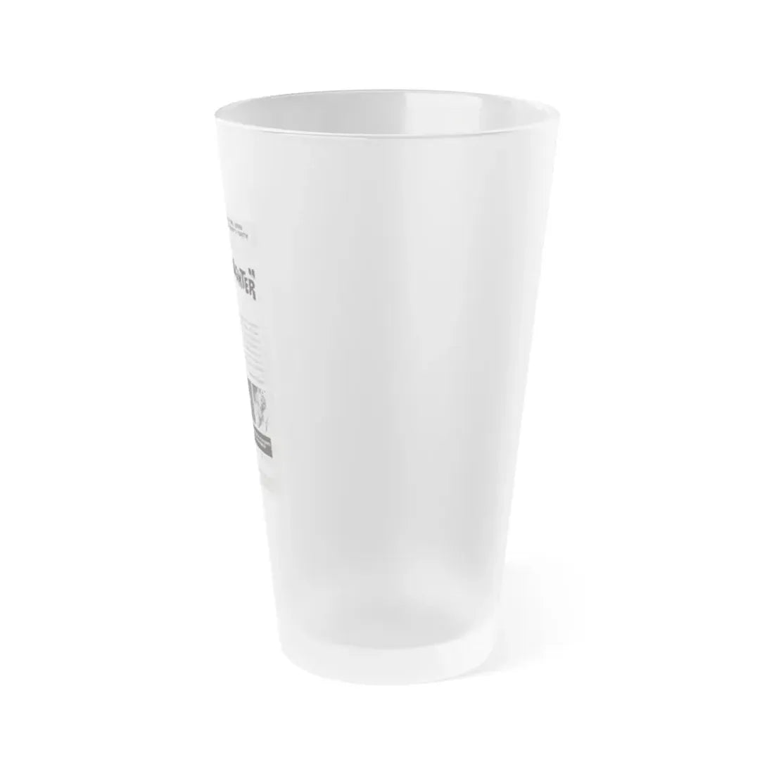 NOT MY DAUGHTER 1975 Movie Poster - Frosted Pint Glass 16oz - Go Mug Yourself