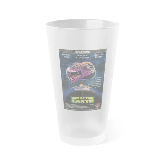 NOT OF THIS EARTH 1995 Movie Poster - Frosted Pint Glass 16oz 16oz Frosted - Go Mug Yourself