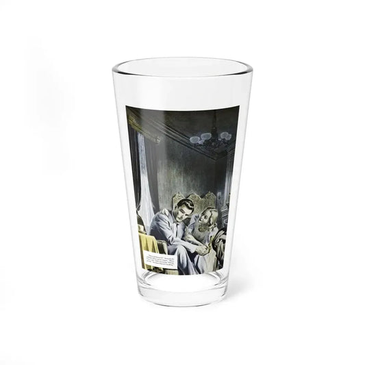 Not To Be Alone (Pt. 1-2), Redbook, February 1948 (Magazine Illustration) Pint Glass 16oz 16oz - Go Mug Yourself