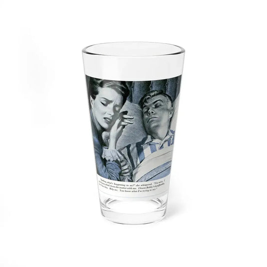 Not Yours Or Mine, But Ours (1), Redbook, March 1947 (Magazine Illustration) Pint Glass 16oz 16oz - Go Mug Yourself