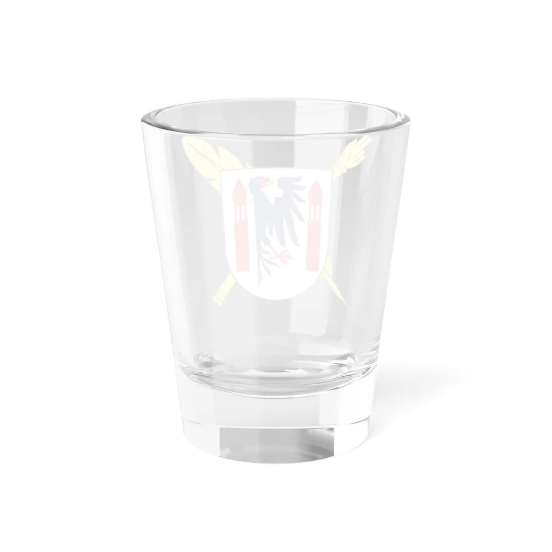 Notarius Publicus Karlstad vapen (Sweden) (Coat of Arms) Shot Glass 1.5oz - Go Mug Yourself