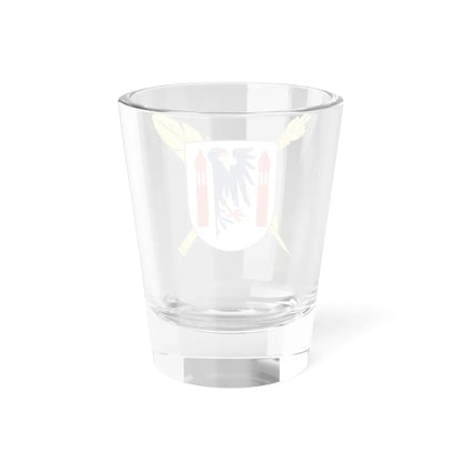 Notarius Publicus Karlstad vapen (Sweden) (Coat of Arms) Shot Glass 1.5oz - Go Mug Yourself