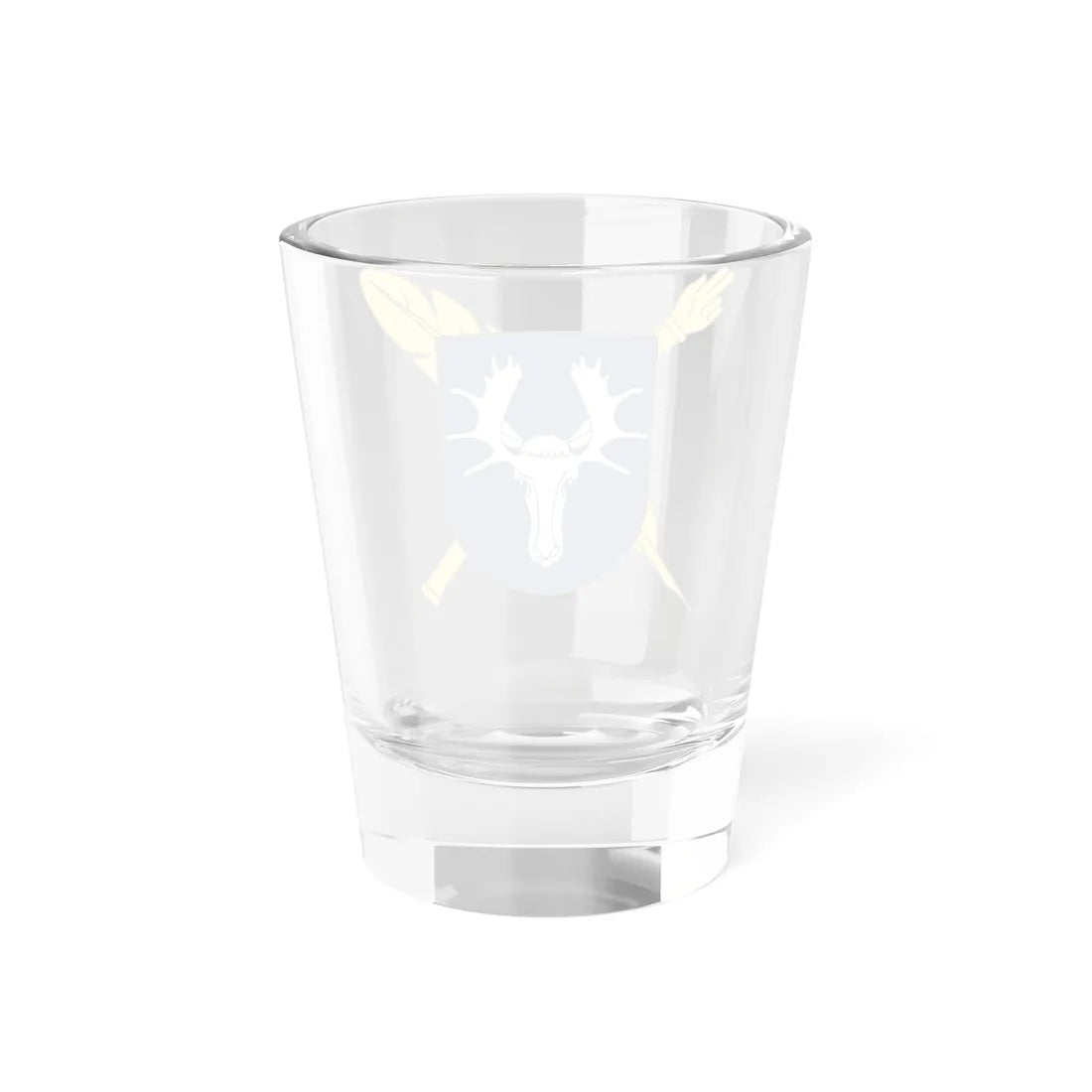 Notarius Publicus Östersund vapen (Sweden) (Coat of Arms) Shot Glass 1.5oz - Go Mug Yourself