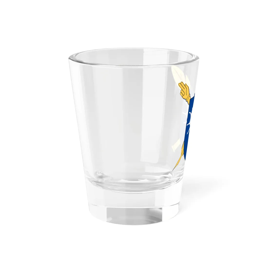 Notarius Publicus Östersund vapen (Sweden) (Coat of Arms) Shot Glass 1.5oz - Go Mug Yourself