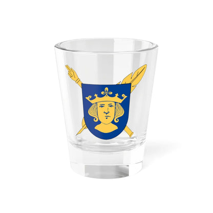 Notarius Publicus Stockholm vapen (Sweden) (Coat of Arms) Shot Glass 1.5oz 1.5oz - Go Mug Yourself