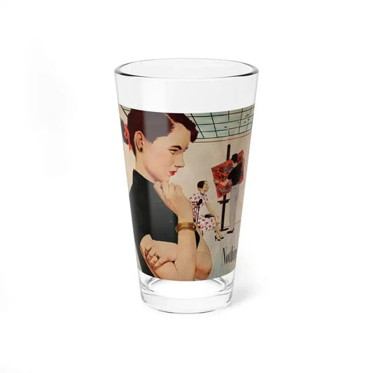 Nothing Must Change (1), Redbook, June 1951 (Magazine Illustration) Pint Glass 16oz 16oz - Go Mug Yourself