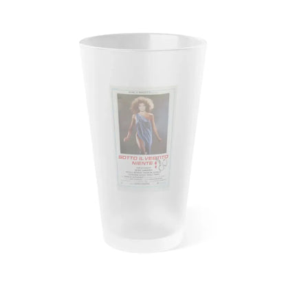 NOTHING UNDERNEATH 1985 Movie Poster - Frosted Pint Glass 16oz 16oz Frosted - Go Mug Yourself