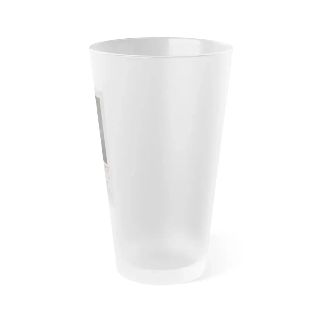 NOTHING UNDERNEATH 1985 Movie Poster - Frosted Pint Glass 16oz - Go Mug Yourself