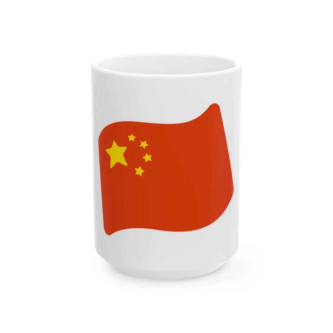Noto Emoji KitKat 1f1e8 1f1f3 (China) White Coffee Mug 15oz - Go Mug Yourself