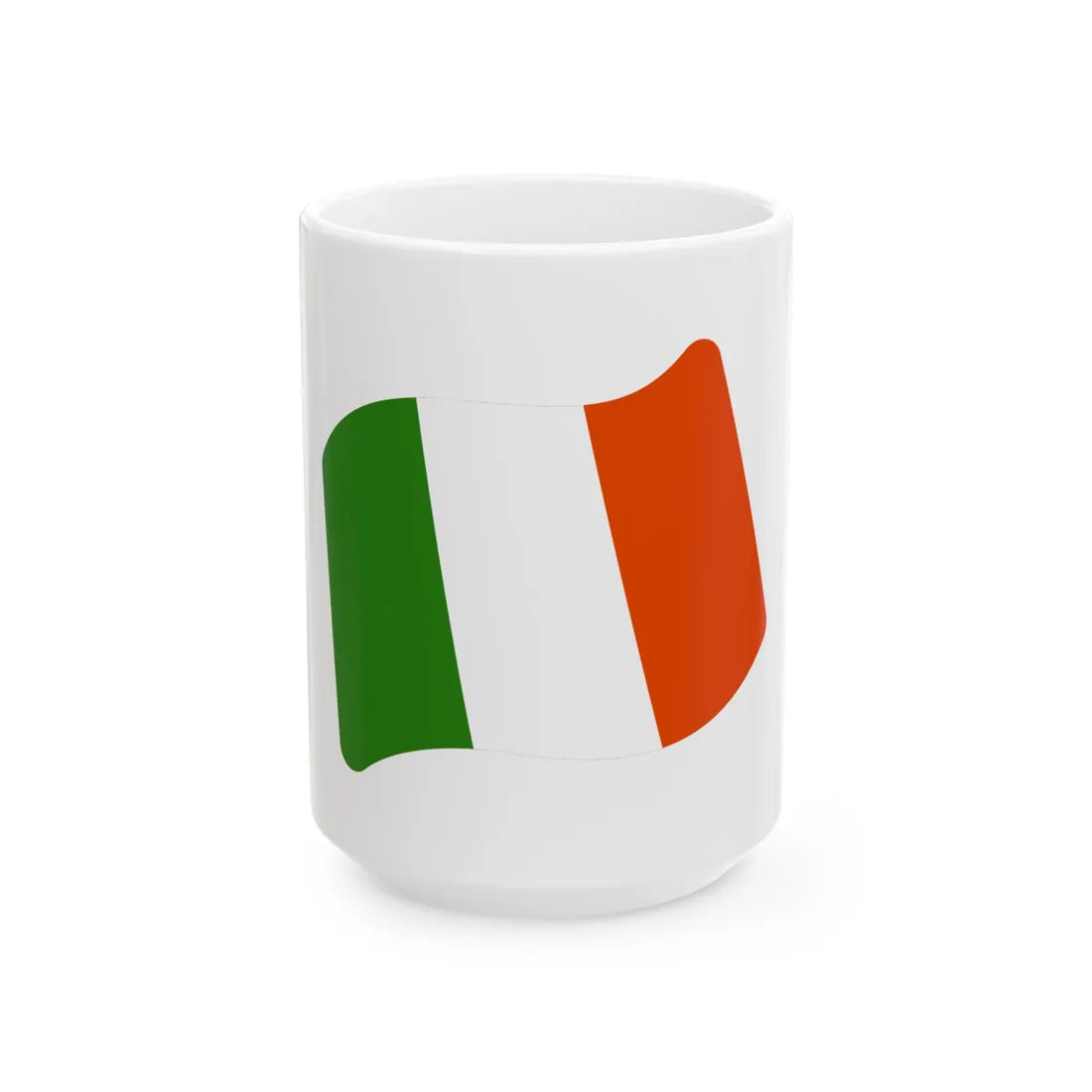Noto Emoji KitKat 1f1ee 1f1f9 (Italy) White Coffee Mug 15oz - Go Mug Yourself