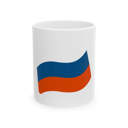 Noto Emoji KitKat 1f1f7 1f1fa (Russia) White Coffee Mug 11oz - Go Mug Yourself