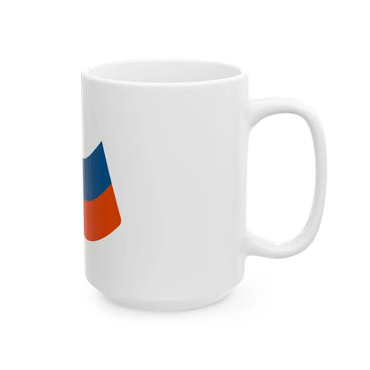 Noto Emoji KitKat 1f1f7 1f1fa (Russia) White Coffee Mug - Go Mug Yourself