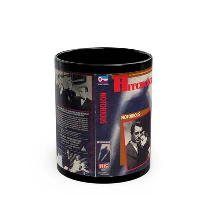 NOTORIOUS (VHS COVER) - Black Coffee Mug-11oz-Go Mug Yourself