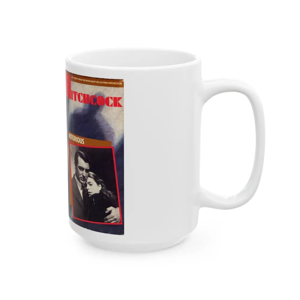 NOTORIOUS (VHS COVER) - White Coffee Mug-Go Mug Yourself