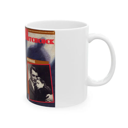 NOTORIOUS (VHS COVER) - White Coffee Mug-Go Mug Yourself