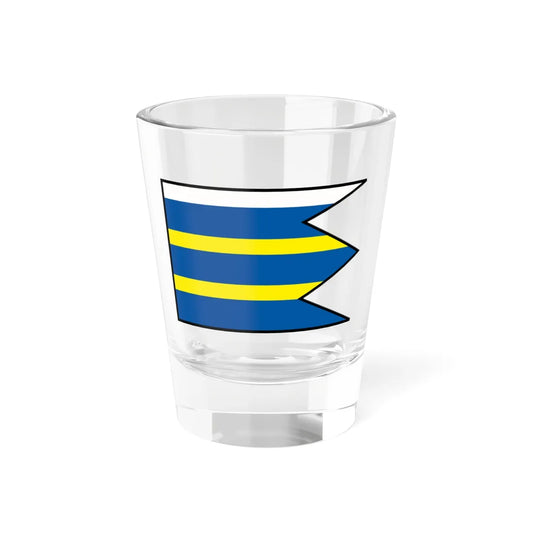 Nova Bystrica Cadca Flag (Slovakia) Shot Glass 1.5oz 1.5oz - Go Mug Yourself