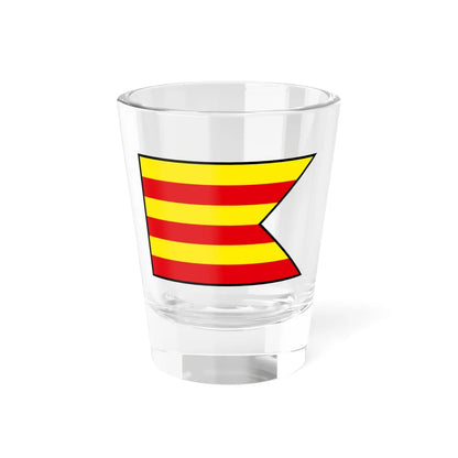 Nova Dubnica Ilava Flag (Slovakia) Shot Glass 1.5oz 1.5oz - Go Mug Yourself