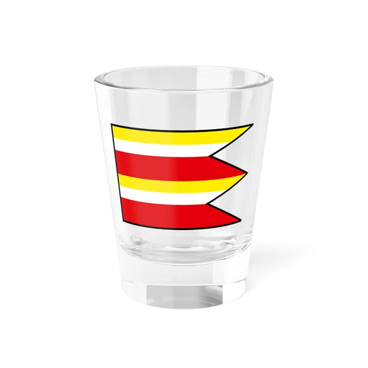 Nova Lehota Nove Mesto Nad Vahom Flag (Slovakia) Shot Glass 1.5oz 1.5oz - Go Mug Yourself