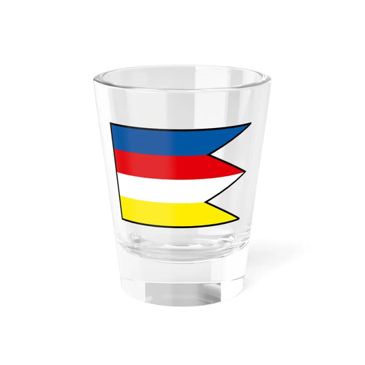 Nova Ves Nad Vahom Nove Mesto Nad Vahom Flag (Slovakia) Shot Glass 1.5oz 1.5oz - Go Mug Yourself