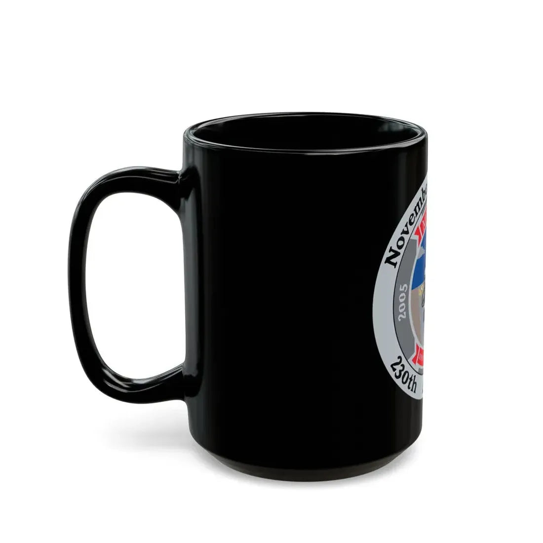 November 10th 1775 230th Anniversary (USMC) Black Coffee Mug - Go Mug Yourself