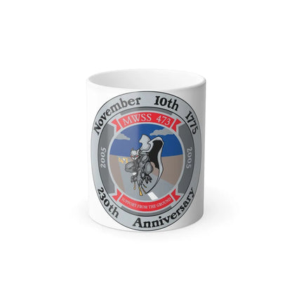 November 10th 1775 230th Anniversary (USMC) Color Changing Mug 11oz-11oz-Go Mug Yourself