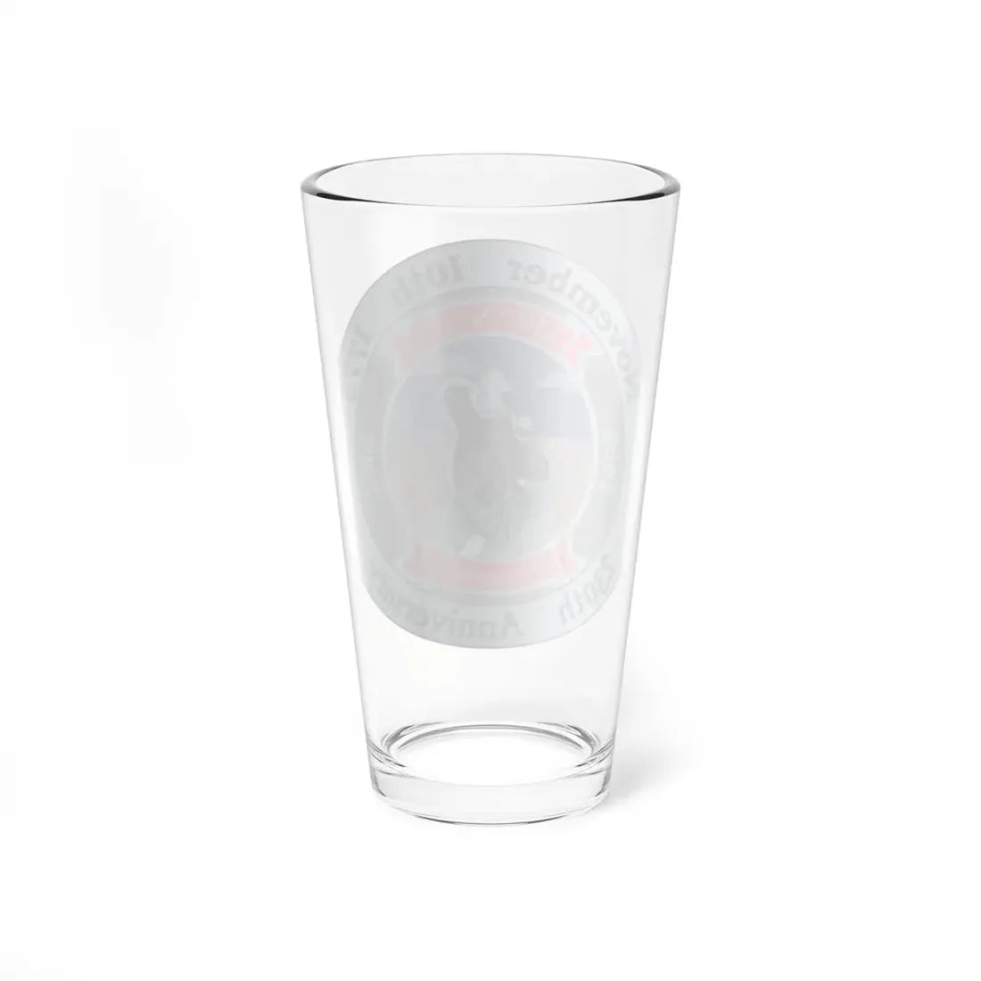 November 10th 1775 230th Anniversary (USMC) Pint Glass 16oz - Go Mug Yourself